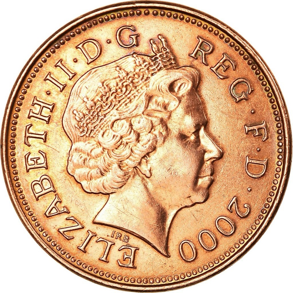 Gold Coin with Queen Elizabeth II Design
